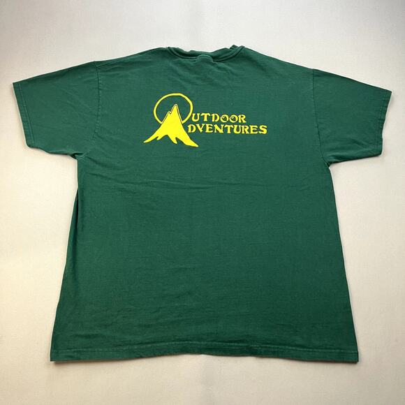 Vintage University Of San Diego T-Shirt Mens Large Green USD Toreros Outdoor 90s - Picture 4 of 11